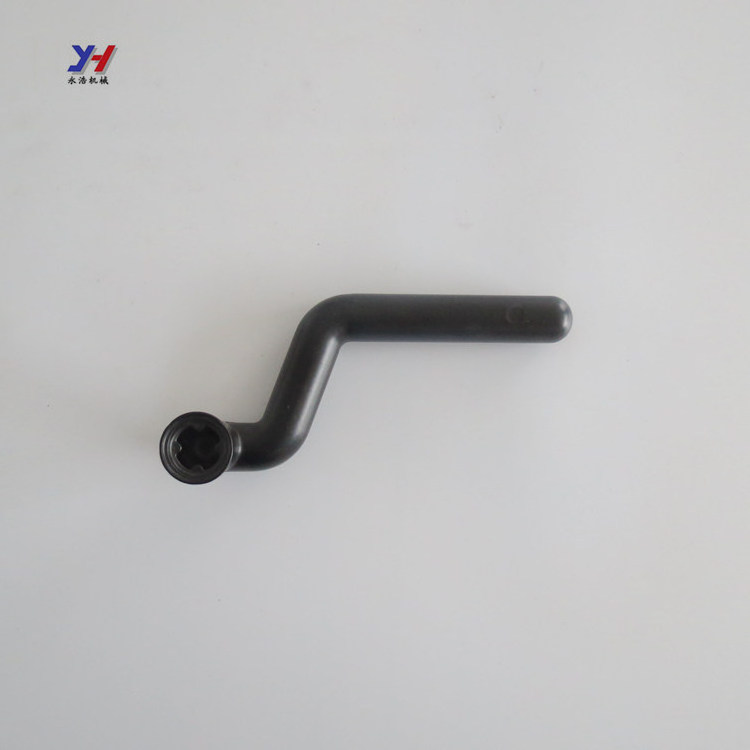 OEM ODM customized black plastic shower door locks handle