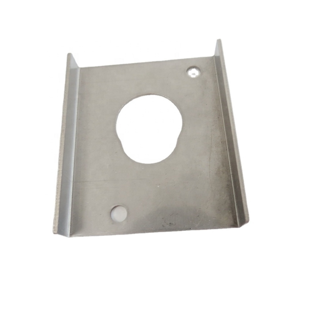 OEM custom metal stamping door lock latch strike plate