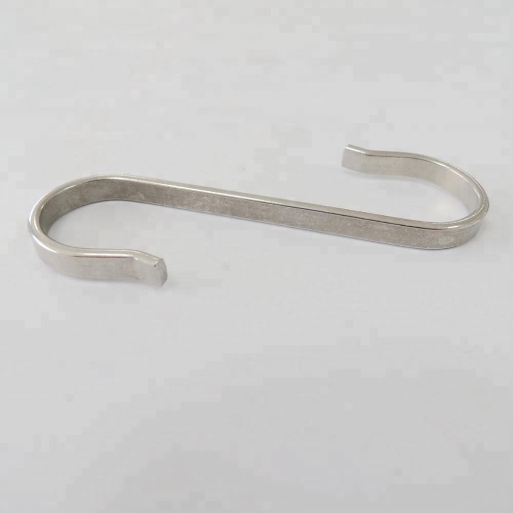 OEM ODM custom polish stainless steel s hook for hanging