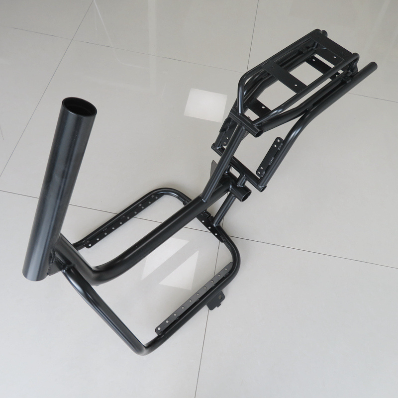 OEM ODM Custom Top Quality Welded Aluminum Bike Frame Electric Bike Steel Frame Cargo Bike Metal Frame