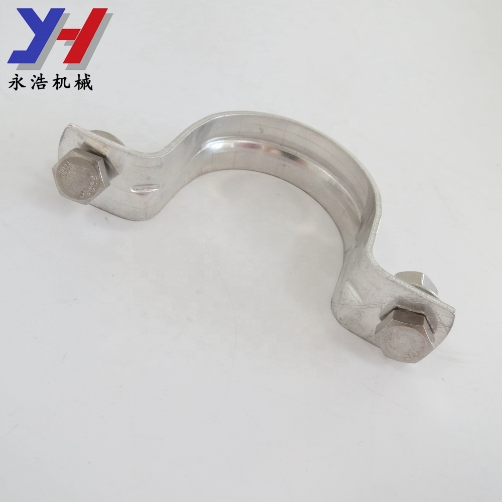 Customized stainless steel U-bolt pipe clamp