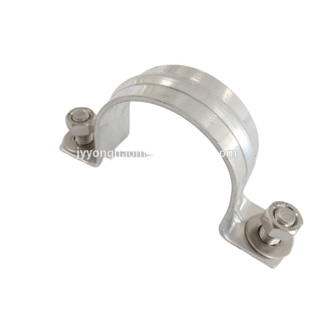 Customized stainless steel U-bolt pipe clamp