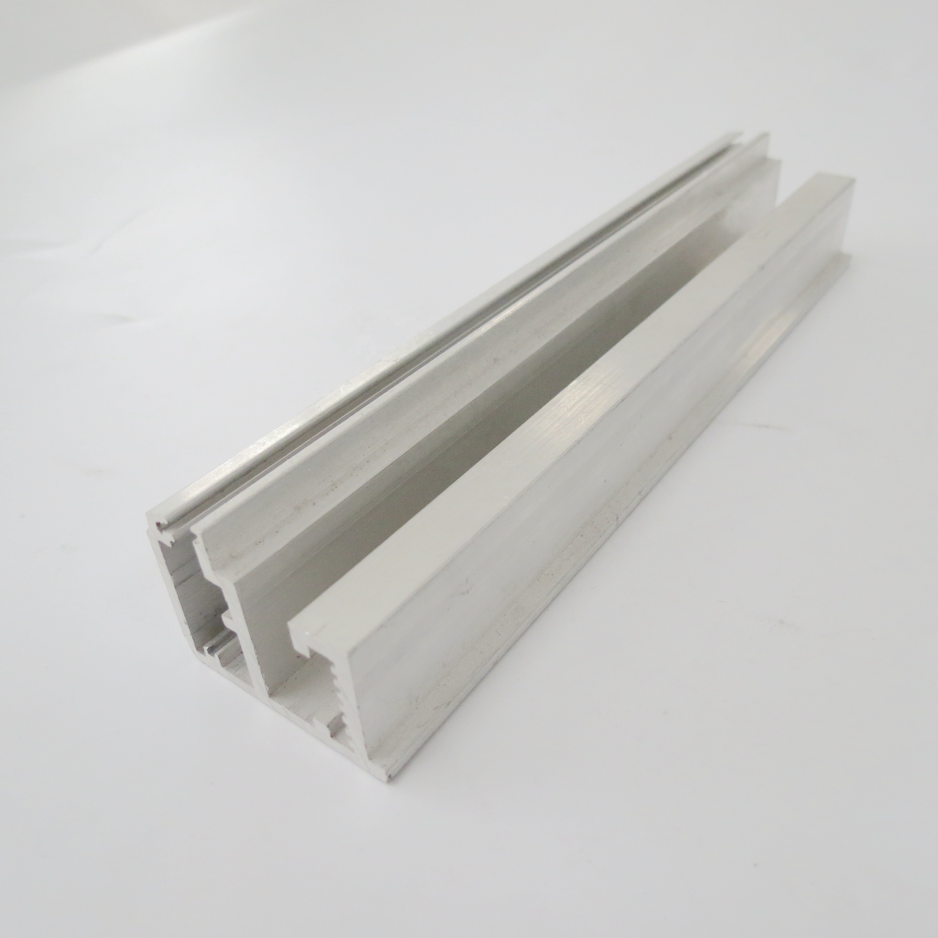 Customized anodized aluminum led profile for glass shelf