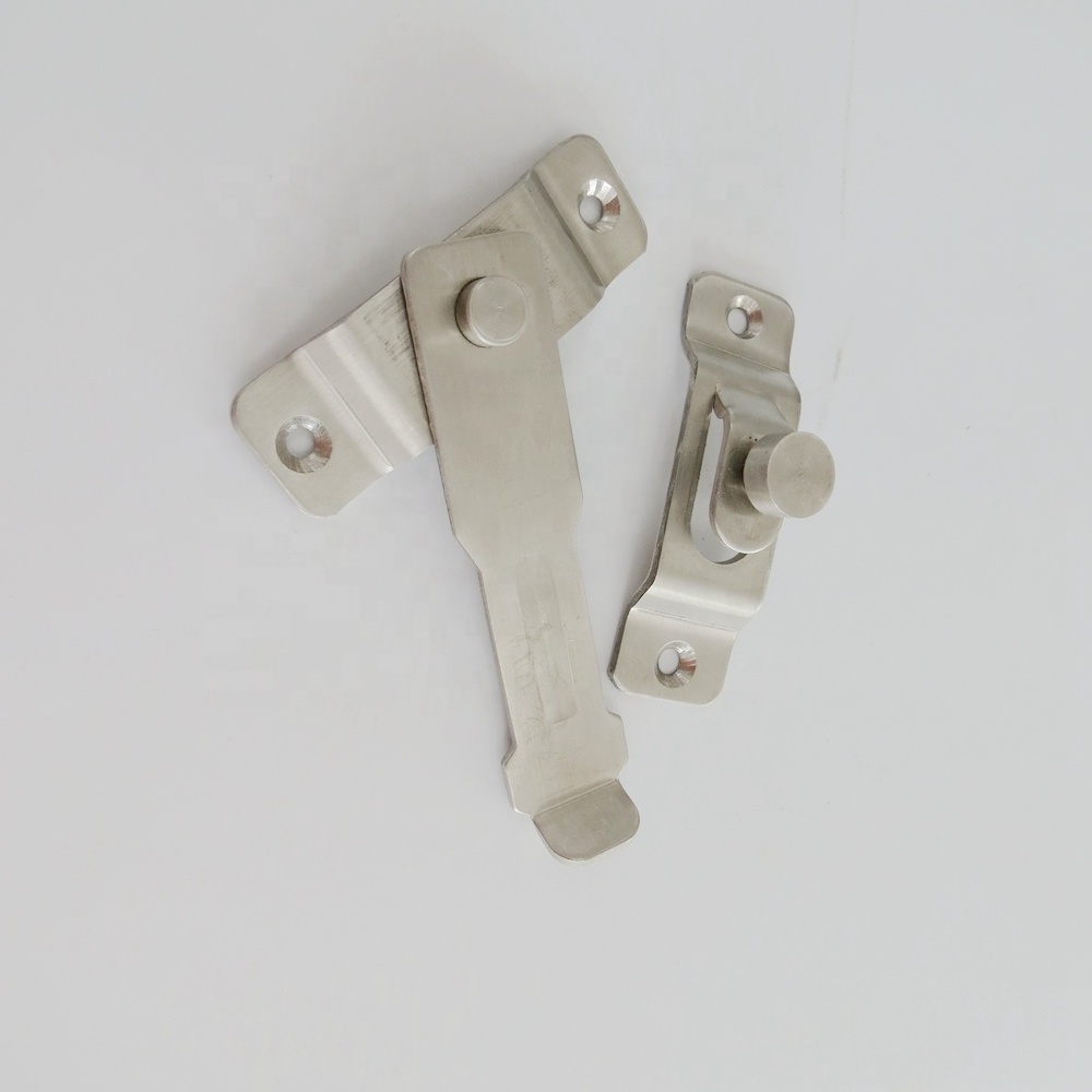 OEM custom fence hardware railway warehouse stainless steel locking fitting fence gate hinge hardware