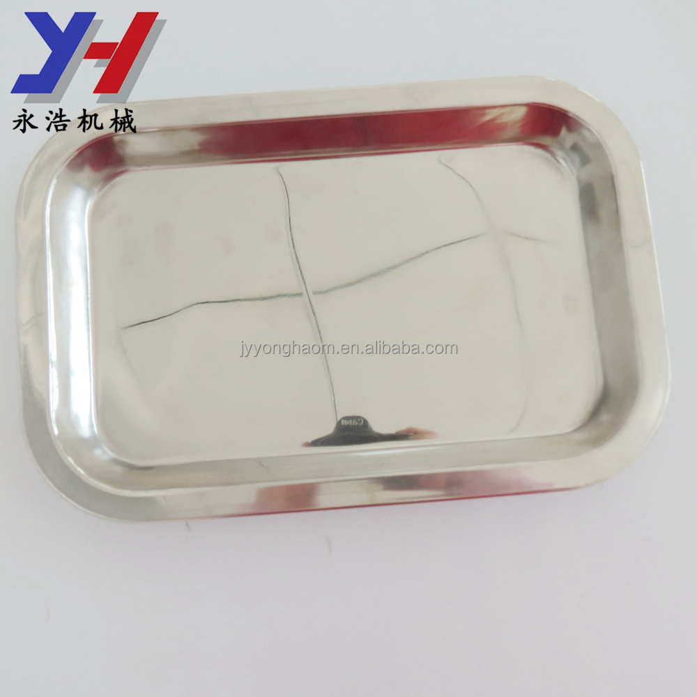 Professional factory custom metal small paint tray for print roller