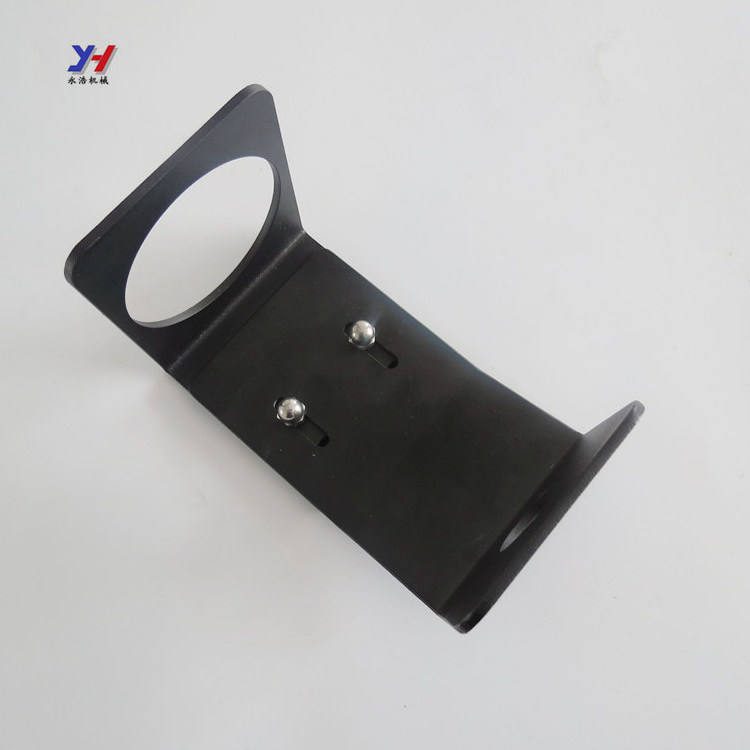 OEM ODM Custom power coated metal wall bracket for fire extinguisher sheet metal fabrication