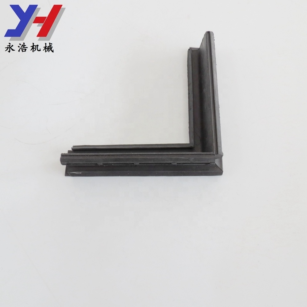 Wind and rain proof car door rubber strip seal