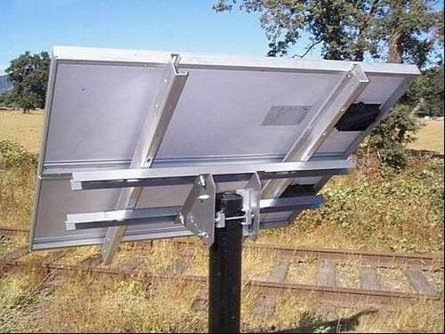 Off grid aluminum extrusion solar panel frame