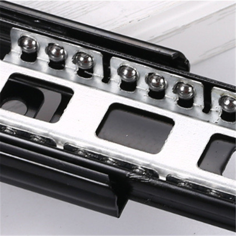 Wholesale Heavy Duty 3 Fold Telescopic Channel Ball Bearing Soft Close Drawer Slide Rail for Kitchen Drawer