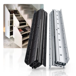 Bottom Mounted Drawer Slides Ball Bearings Full Extension Heavy Duty Stair Undermount Drawer Slides