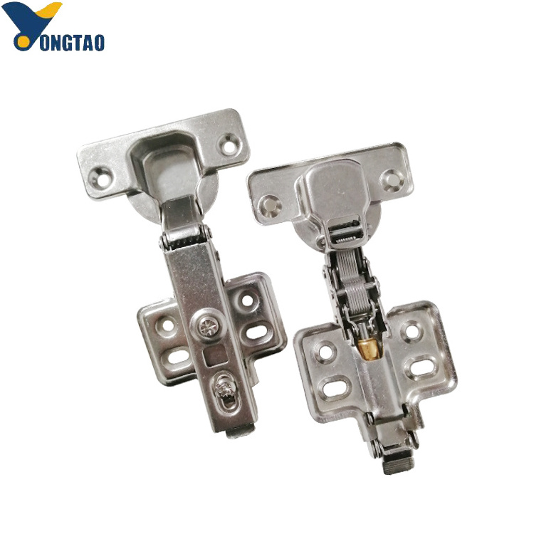 Yongtao 90g 35mm clip on furniture metal and steel soft closing hinges hydraulic door closer hinge concealed hinge