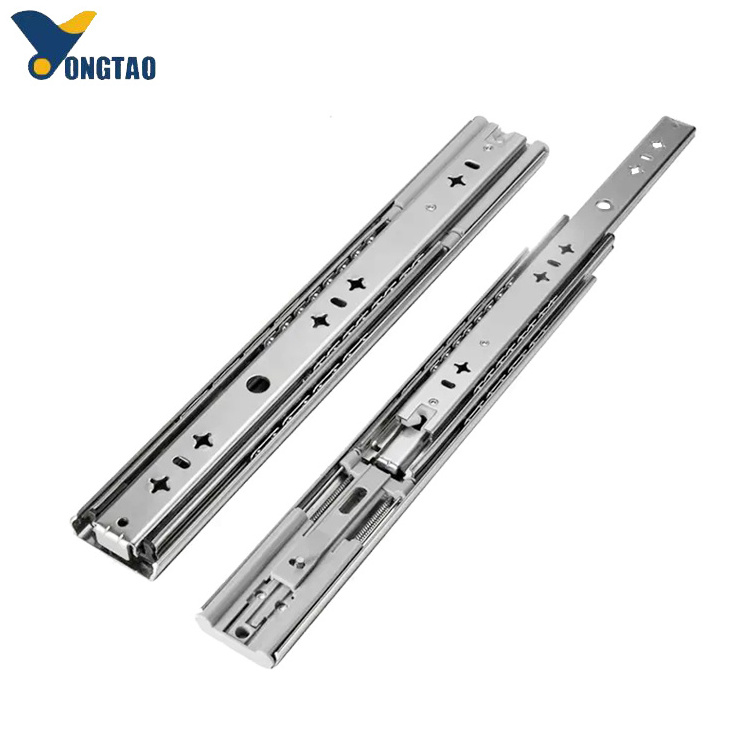 53mm heavy duty slide rails 22 inch drawer rail soft closing heavy duty