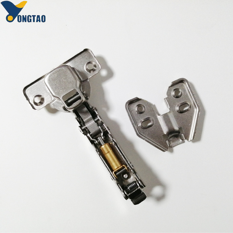 2D MS clip on hinge 35mm cup 90g wooden door automatic hinges hydraulic self closing hinge