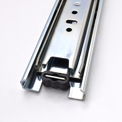 45mm Heavy duty drawer slides hafele telescope channel  extension sliding rail   ball bearing  Drawer Slides