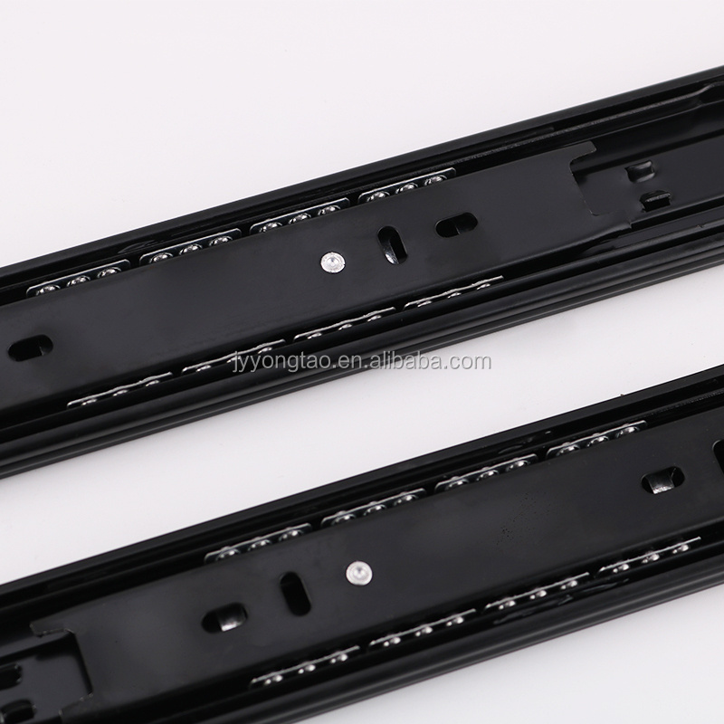 Telescopic Channel Full Extension Drawer Slide Furniture Hardware Sliders Ball Bearing Slide Rail