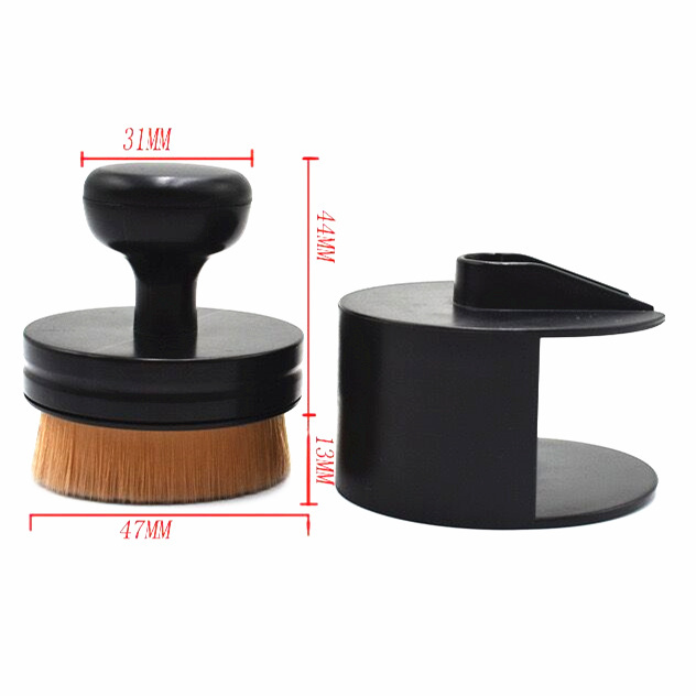 High Quality Car Detailing Tire Tyre Applicator Brush Soft Bristle Cosmetic Brush