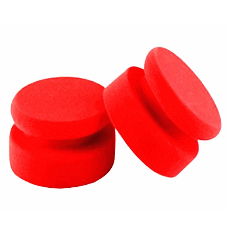 10cm diameter Hand Hold Car Detailing Tyre Applicator Pad Waxing Polishing Soft Foam Sponge