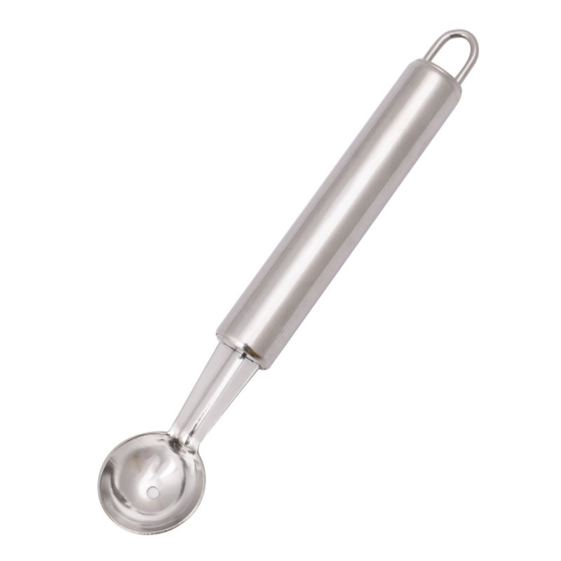 Factory direct kitchen accessories stainless steel thickened ice cream scoop fruit scoop