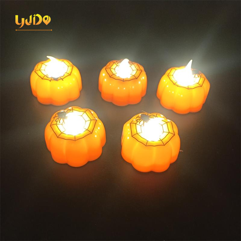 Candle Warmer Wholesale Lamp Party Decoration Custom Led Neon Light For Party Event Halloween Pumpkin Glow Candle