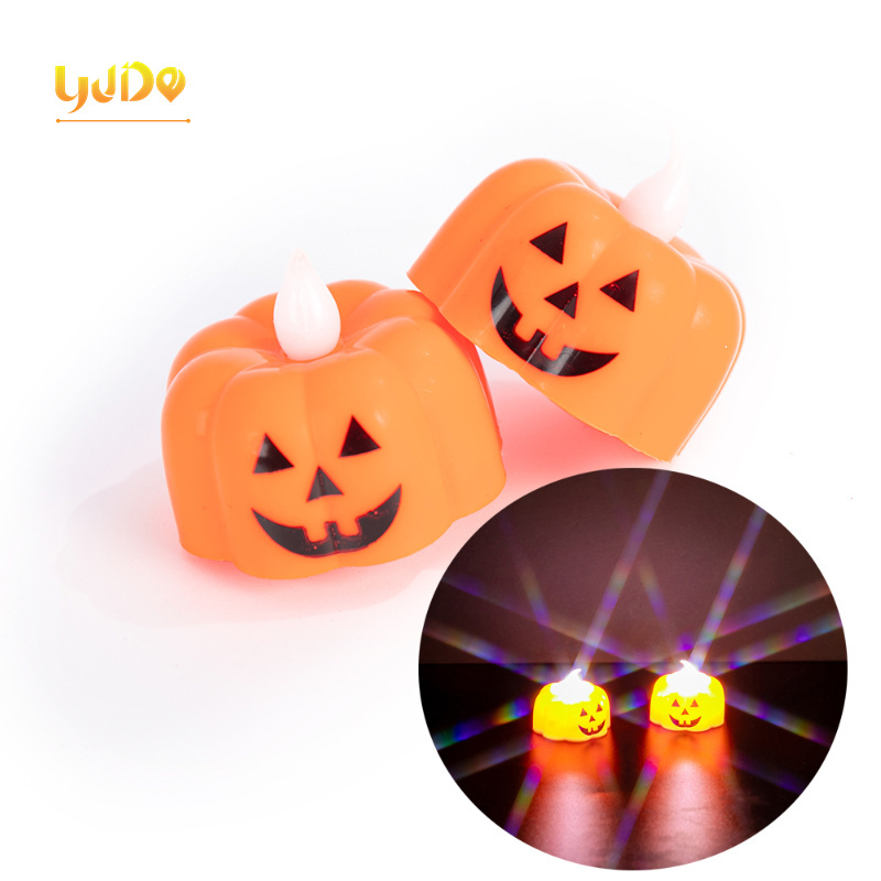 Outdoor Party Decoration Custom Accessory Led Neon Light For Party Event Halloween Pumpkin Glow Candle