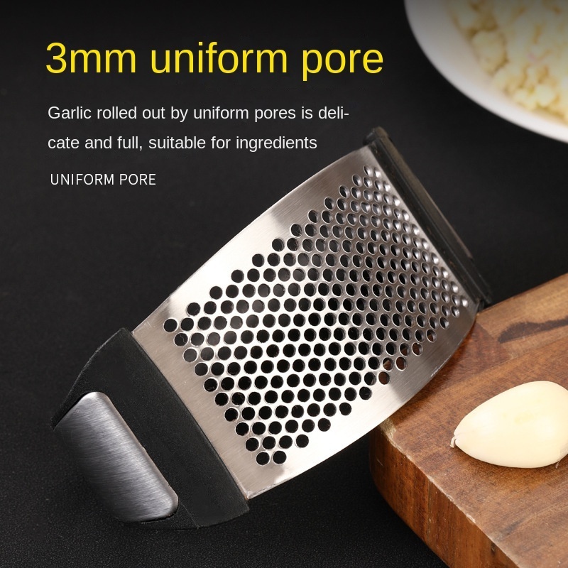 Kitchan Tools Stainless Steel Garlic Press Machine Small Hotsale Garlic Cutter