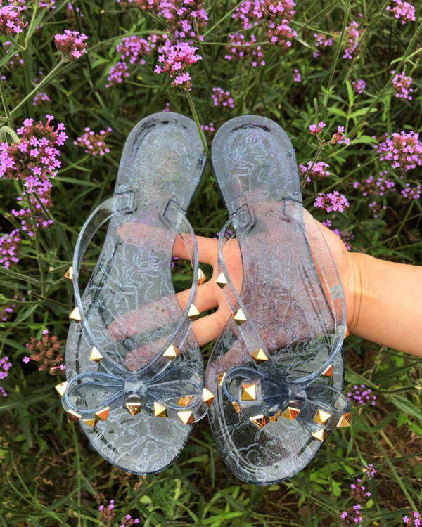 Designer Ladies Cheap Luxury Flip-flops Jelly Sandals Slippers Women Outdoor Fashion Flipflops Flat Summer Shoes Women Sandals