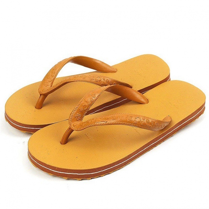 Rubber Sole Anti-odor Thailand Singapore Malaysia Flip-flop Anti-slip Summer Casual Shoe Men's Trend Vietnam Sandals Slippers