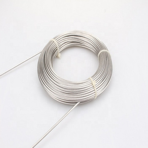 7x7 industrial galvanized steel wire rope For Car Bike control cable automotive window lifters and open rooftops