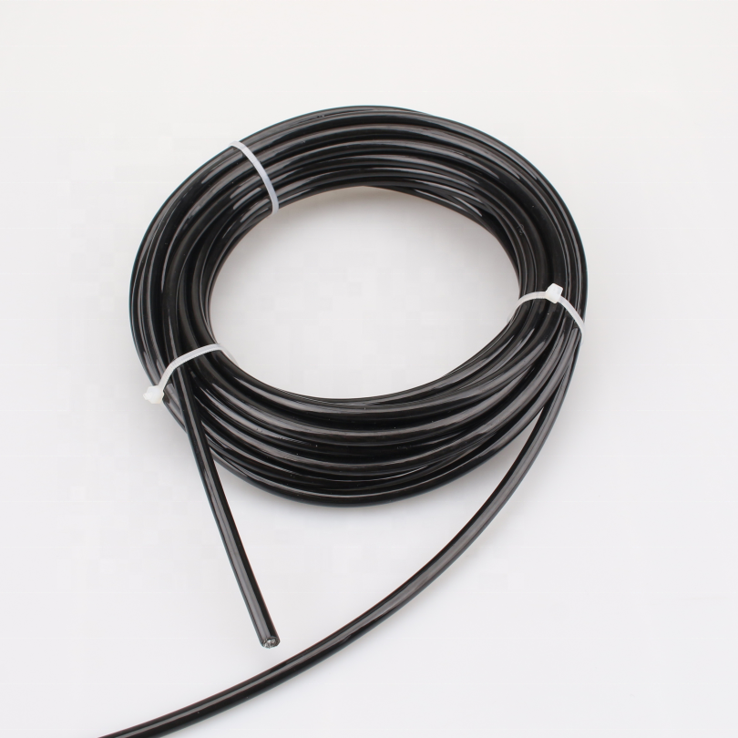 Black Color Nylon Coated Galvanized Steel Wire Rope