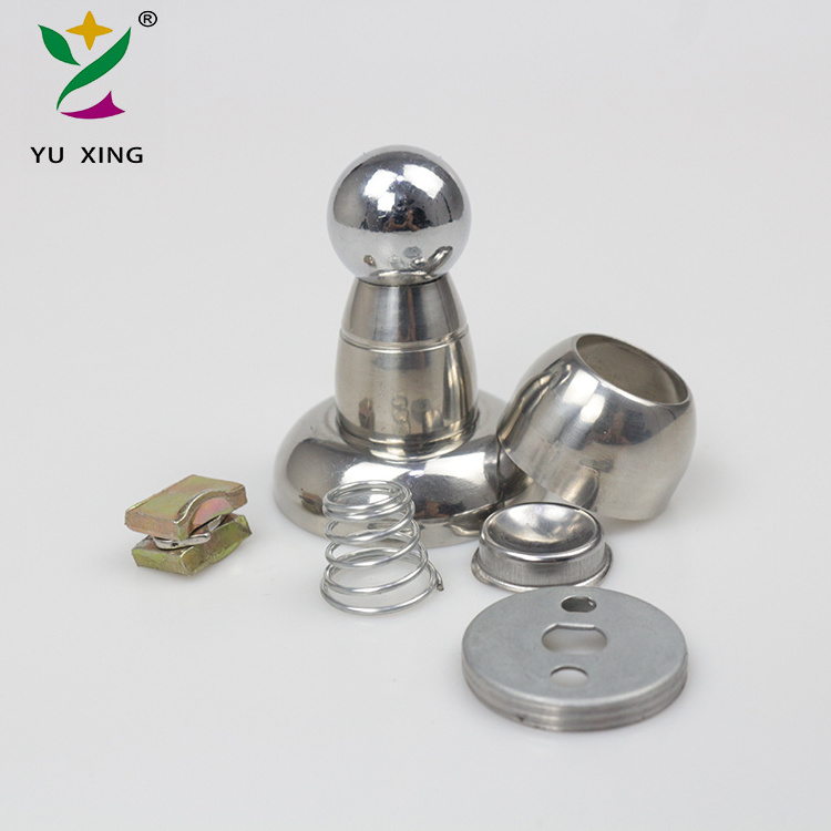 YUXING Wholesale Durable Door Holder Home Office Magnetic Door Catch Stainless Steel Stopper Magnetic Door Stop