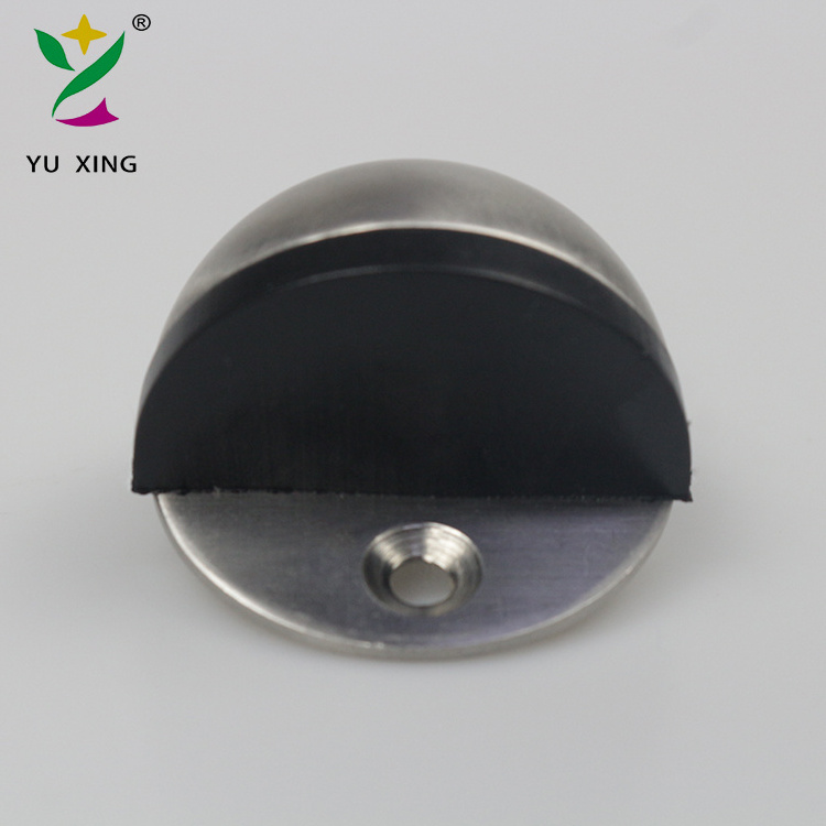 YUXING Angled Alarm Door Stop Stainless Steel Rubber Premium Quality Door stop