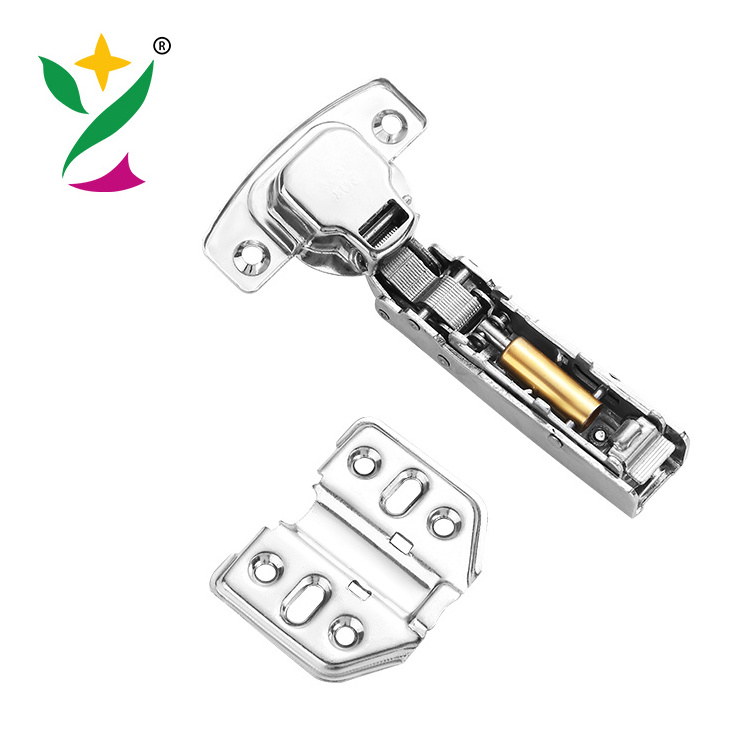 YUXING furniture accessories kitchen hardware 35mm-cup two way  full overlay hidden soft close cupboard door cabinet hinge