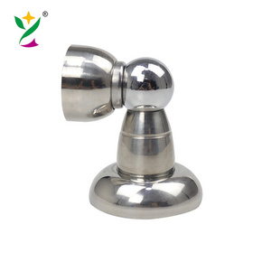 YUXING Wholesale Durable Door Holder Home Office Magnetic Door Catch Stainless Steel Stopper Magnetic Door Stop