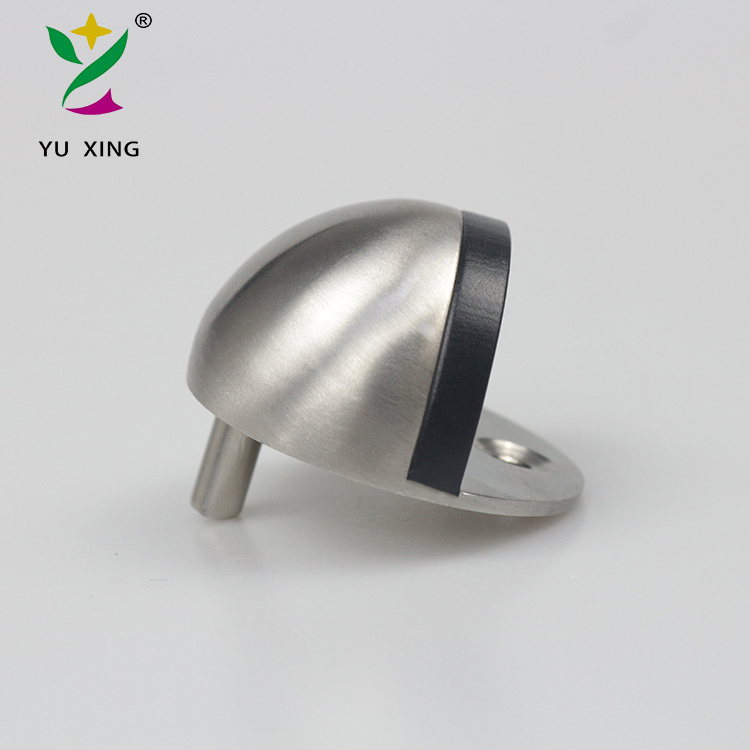 YUXING Angled Alarm Door Stop Stainless Steel Rubber Premium Quality Door stop