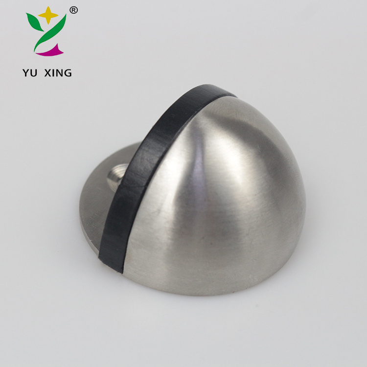 YUXING Angled Alarm Door Stop Stainless Steel Rubber Premium Quality Door stop