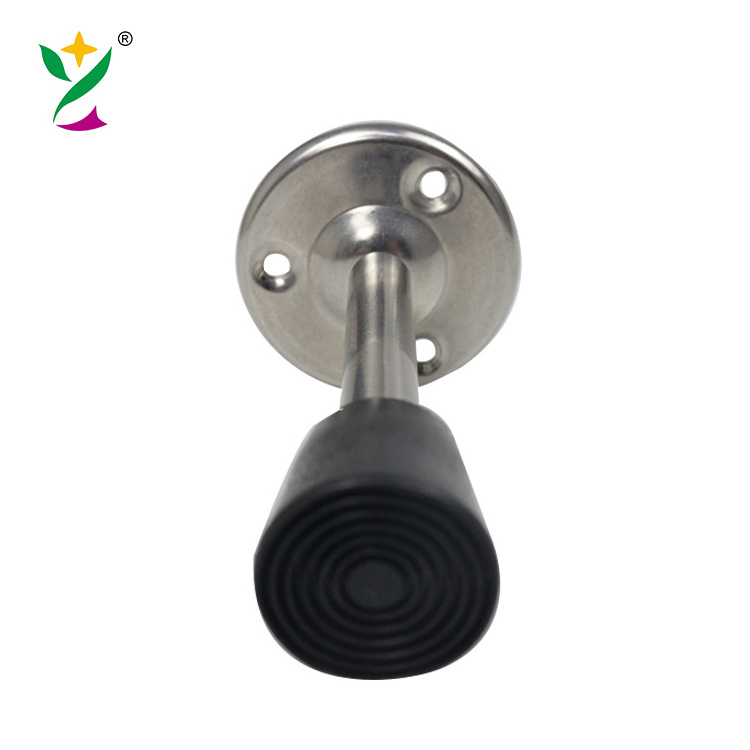 YUXING Stainless Steel Doorstop Bumper Buffer Wall Protector Silent Long Door Holder Door Stopper