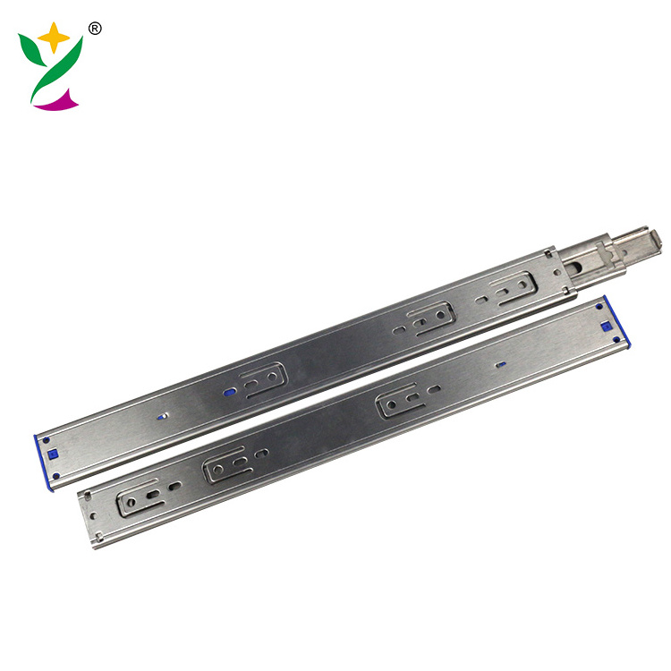 YUXING Stainless steel auto popup drawer slide self locking drawer slide soft closing drawer slide