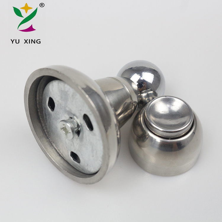 YUXING Wholesale Durable Door Holder Home Office Magnetic Door Catch Stainless Steel Stopper Magnetic Door Stop