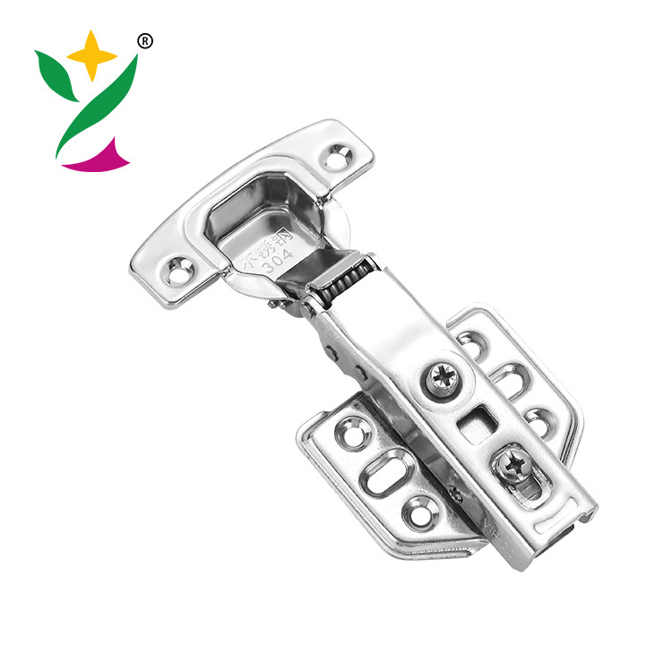 YUXING furniture accessories kitchen hardware 35mm-cup two way  full overlay hidden soft close cupboard door cabinet hinge