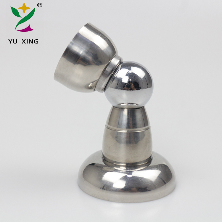 YUXING Wholesale Durable Door Holder Home Office Magnetic Door Catch Stainless Steel Stopper Magnetic Door Stop