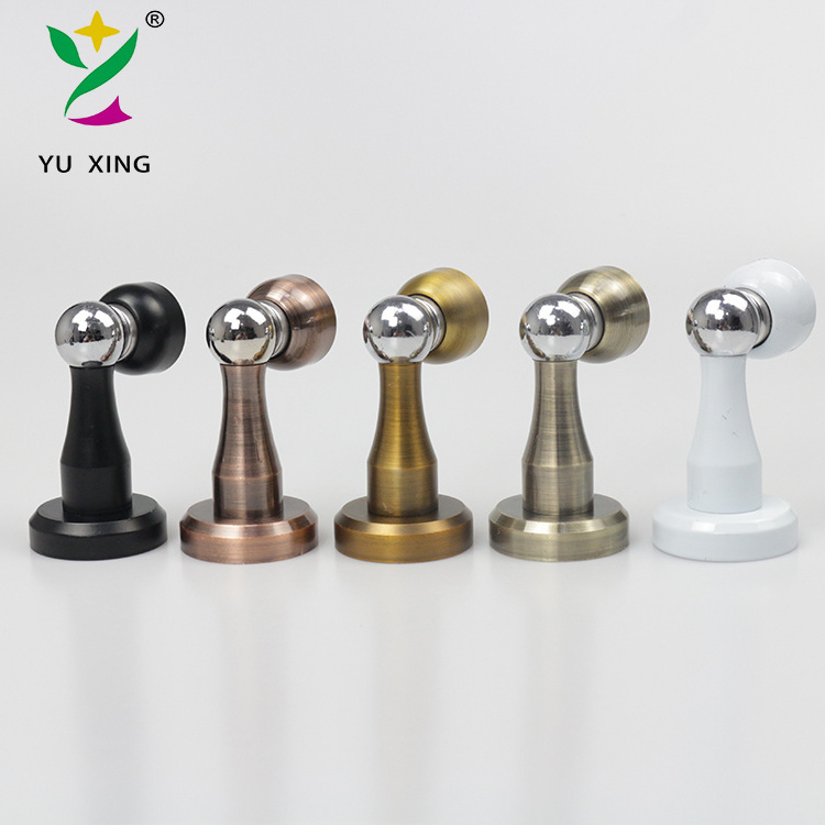 YUXING High quality glass door holders stainless steel extra strong magnet door stopper