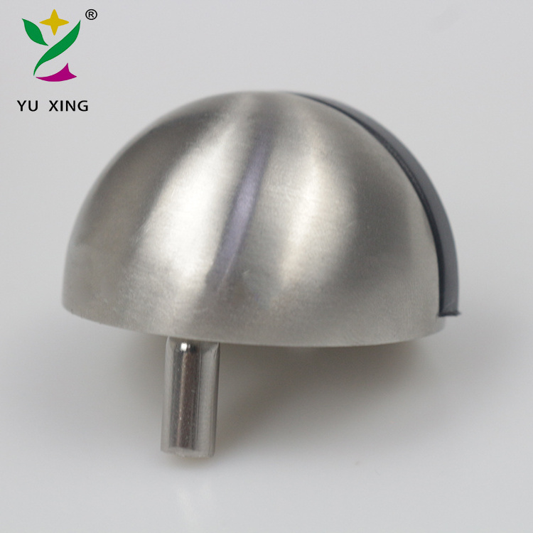 YUXING Angled Alarm Door Stop Stainless Steel Rubber Premium Quality Door stop