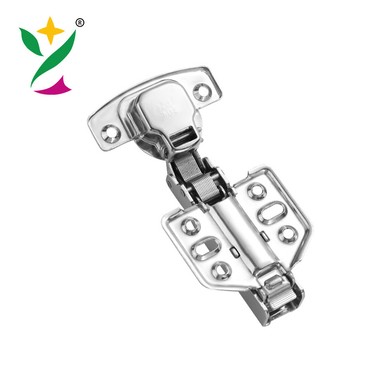 YUXING furniture accessories kitchen hardware 35mm-cup two way  full overlay hidden soft close cupboard door cabinet hinge