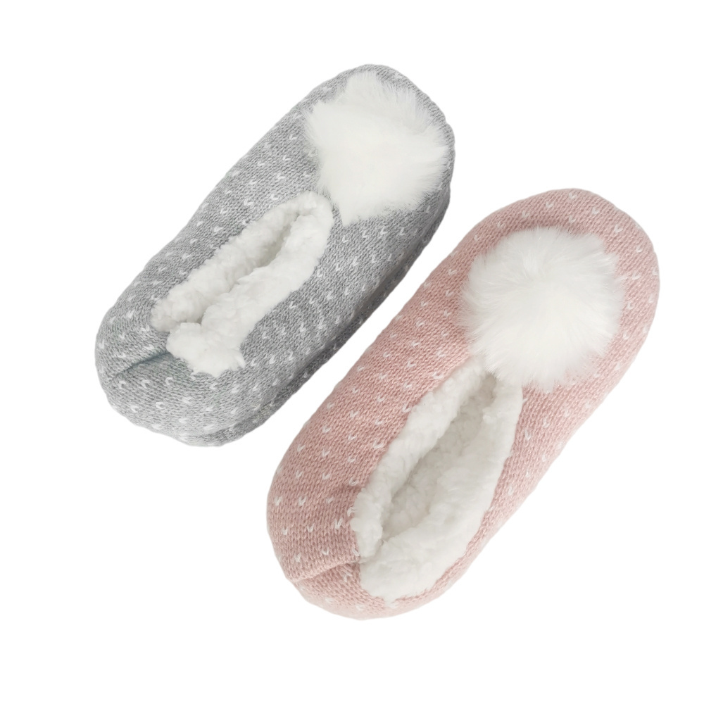 slipper sock knitted slipper sock adult floor socks with rubber sole