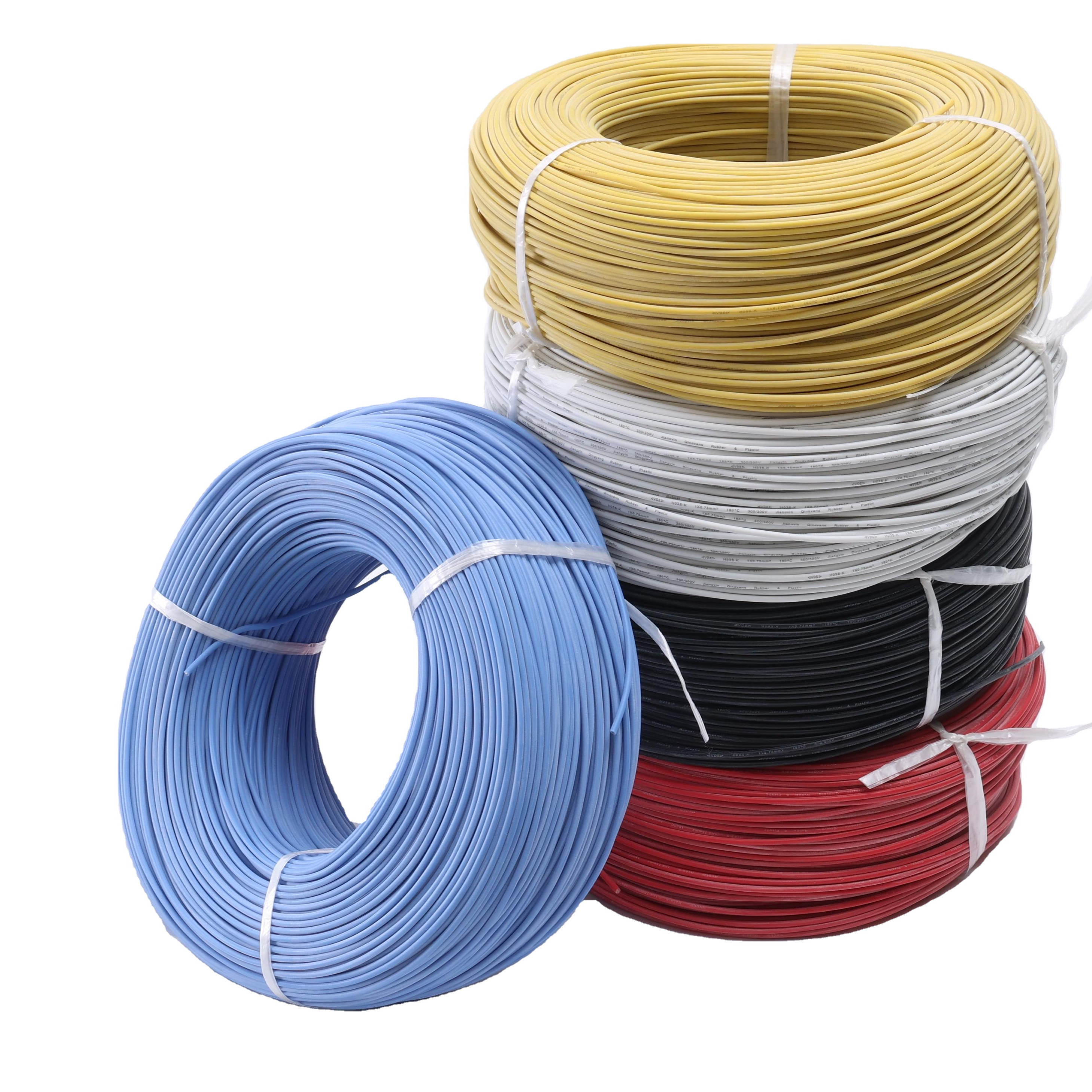 6core 7.1mm silicone wire Flexible Heat Resistant Silicone Rubber Insulated bare copper Electrical Wire cable