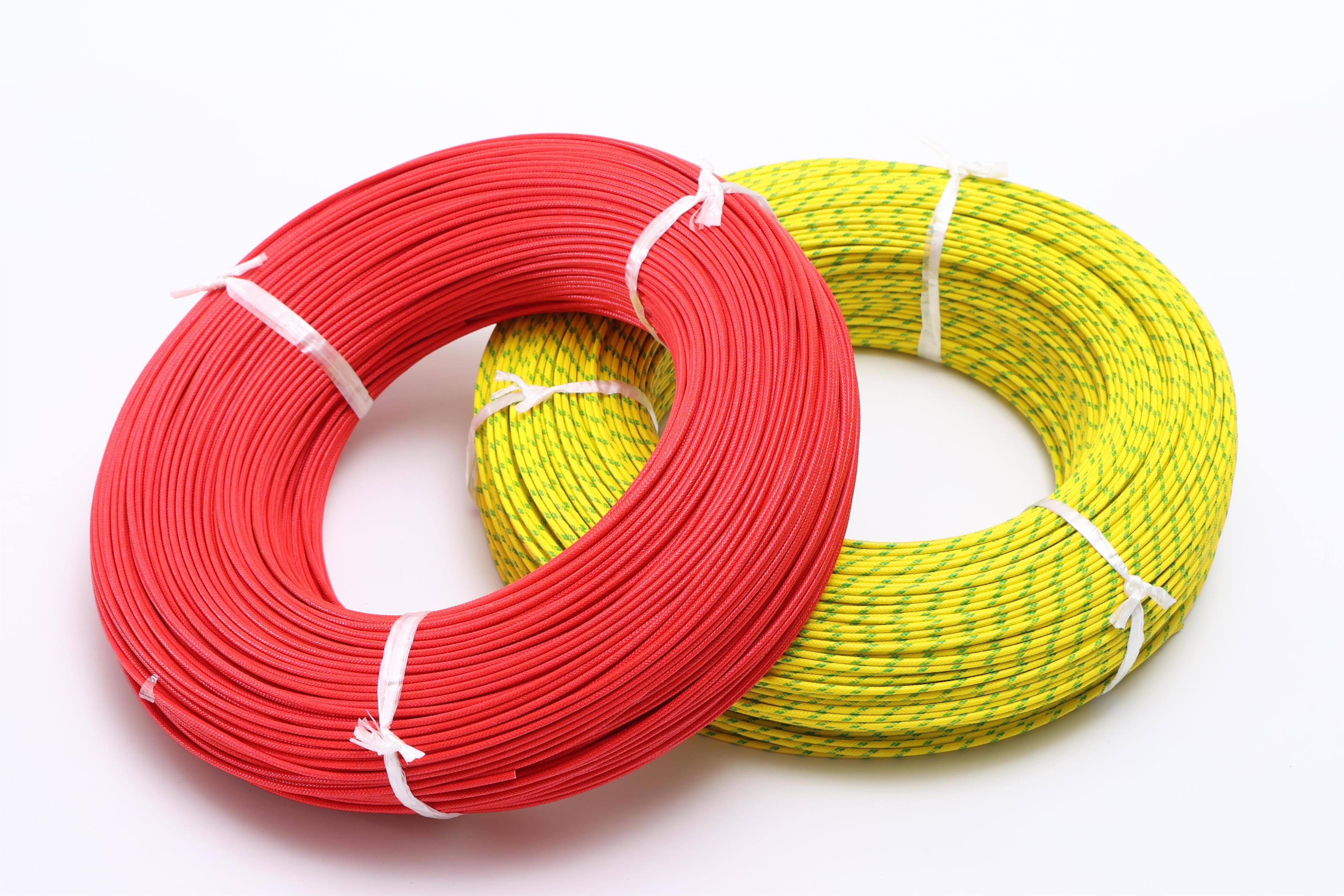 35mm50mm silicone rubber high temperature fiberglass braided heat resistant insulated lighting fixture construction wire