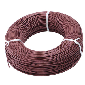 Silicone tinned copper glass fiber braided high temperature wire is soft and water resistant 0.5 0.75 1 1.5 Square millimeters