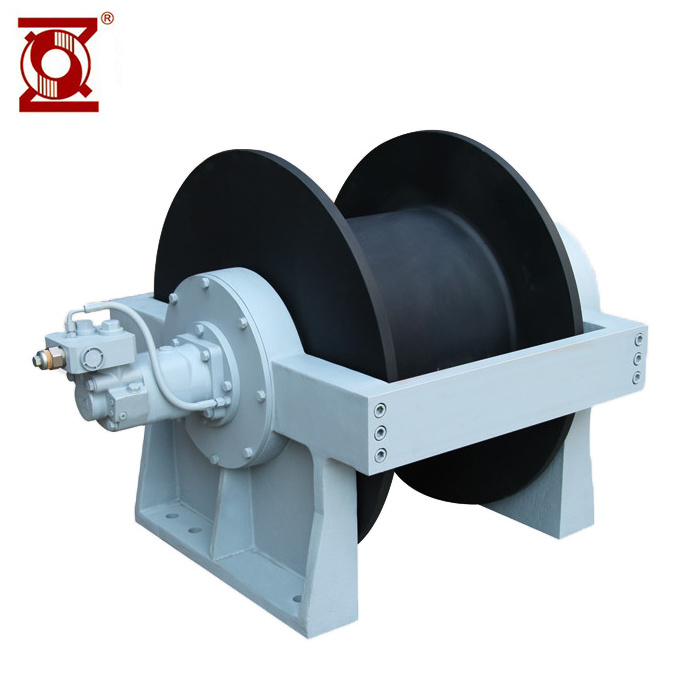 Zhongxin 1000kg Hydraulic lifting hoist winch anchor winches  for boat/ fishing ships