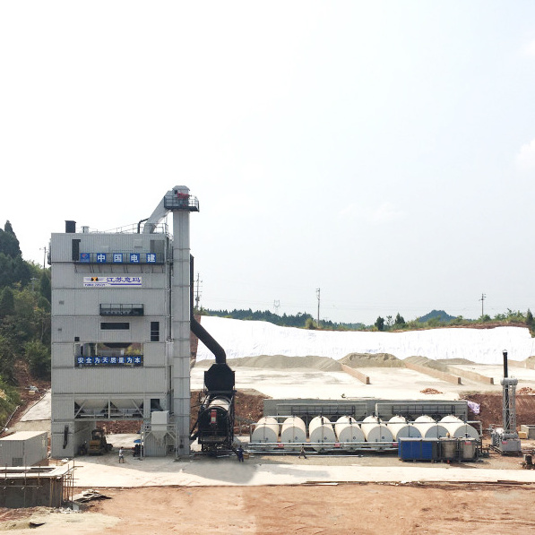 120t/h Asphalt drum mixing plant Manufacturers for airfield construction  bridge building road construction