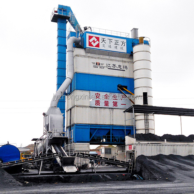 lb1000 to lb4000 YIMA containerized asphalt mixing plant for new road construction